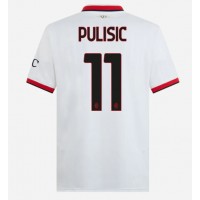 Camisa de time de futebol AC Milan Christian Pulisic #11 Replicas 2º Equipamento 2024-25 Manga Curta